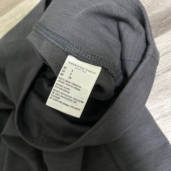 American Eagle Athletic The Everything Pocket Leggings Heathered Grey Size S - Picture 9 of 10